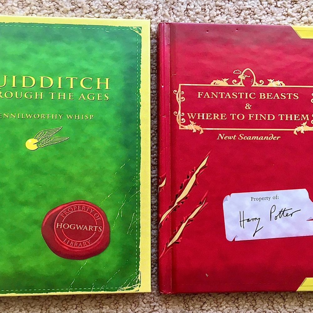 First Edition Harry Potter Fantastic  Beasts & Where toFind Them Set